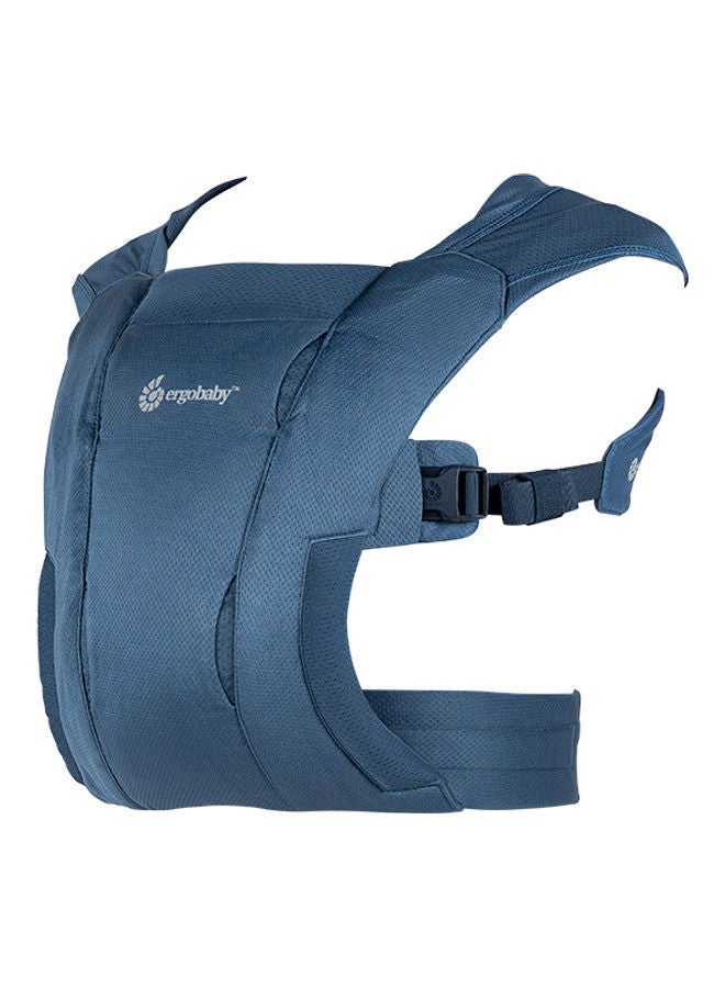Embrace Soft Air Mesh Ergonomic Baby Carrier For Newborns From Birth, Ergonomic 2 - Position Belly Carrier Front Carrier - Blue