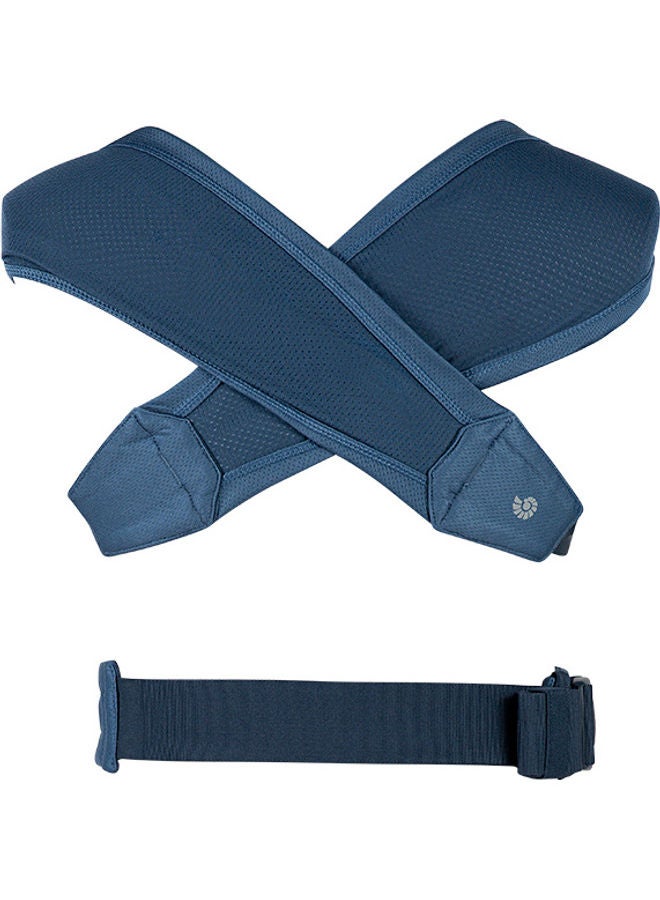 Embrace Soft Air Mesh Ergonomic Baby Carrier For Newborns From Birth, Ergonomic 2 - Position Belly Carrier Front Carrier - Blue