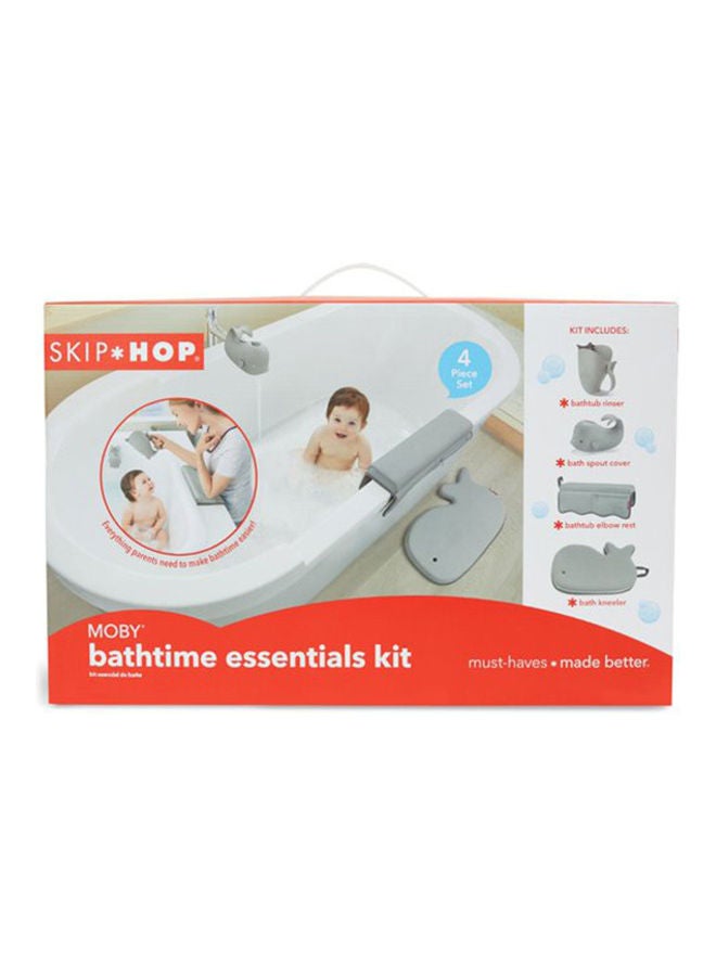 Moby Bathtime Essentials – Grey