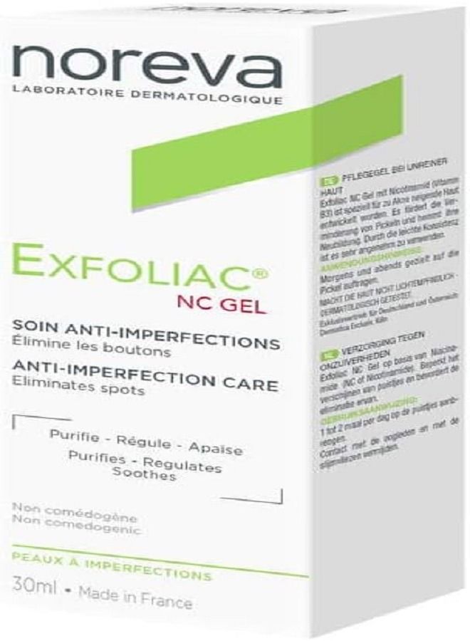 Noreva Exfoliac Nc Gel Local Care 30ml
