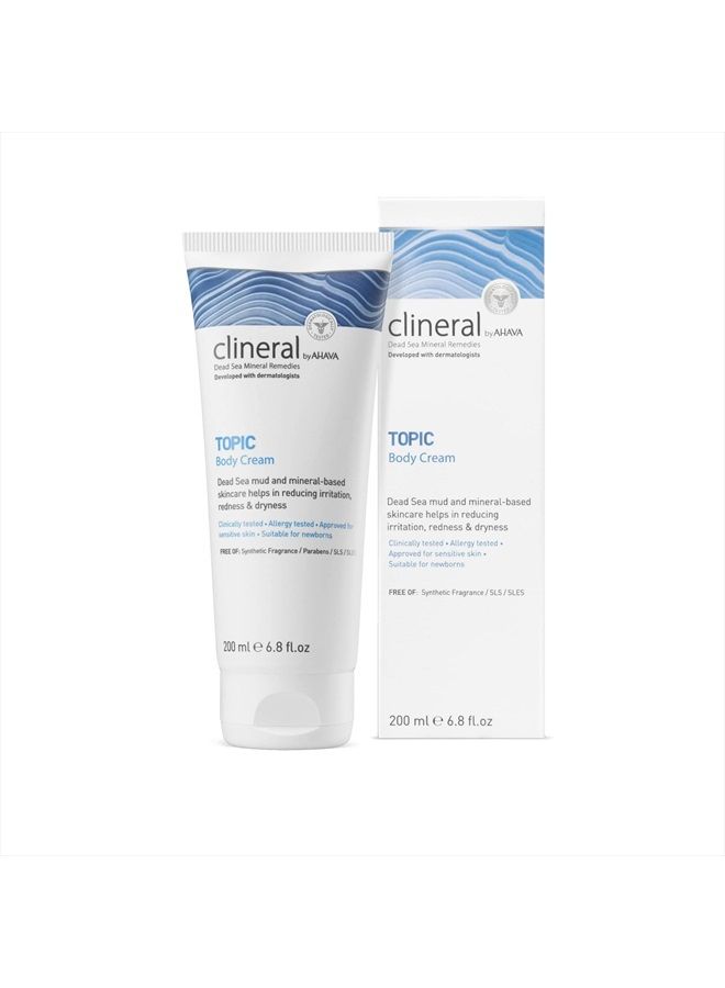Clineral Topic Body Skincare, Cream, 6.8 Fl Oz (Pack of 1)