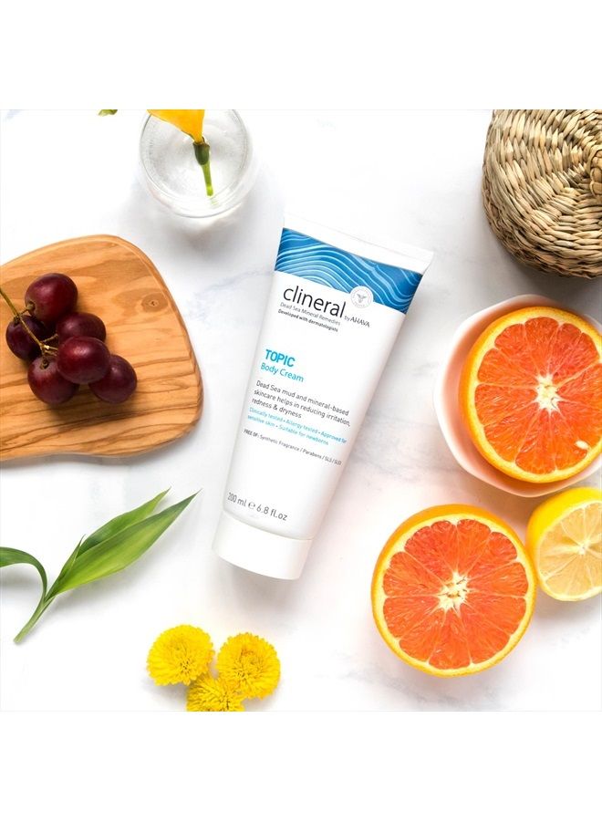 Clineral Topic Body Skincare, Cream, 6.8 Fl Oz (Pack of 1)