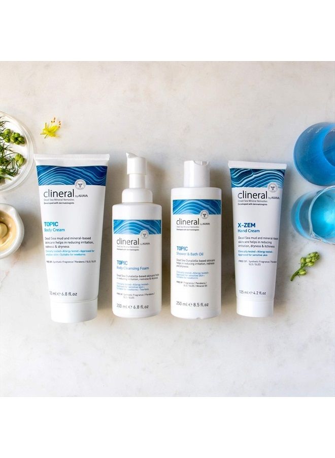 Clineral Topic Body Skincare, Cream, 6.8 Fl Oz (Pack of 1)