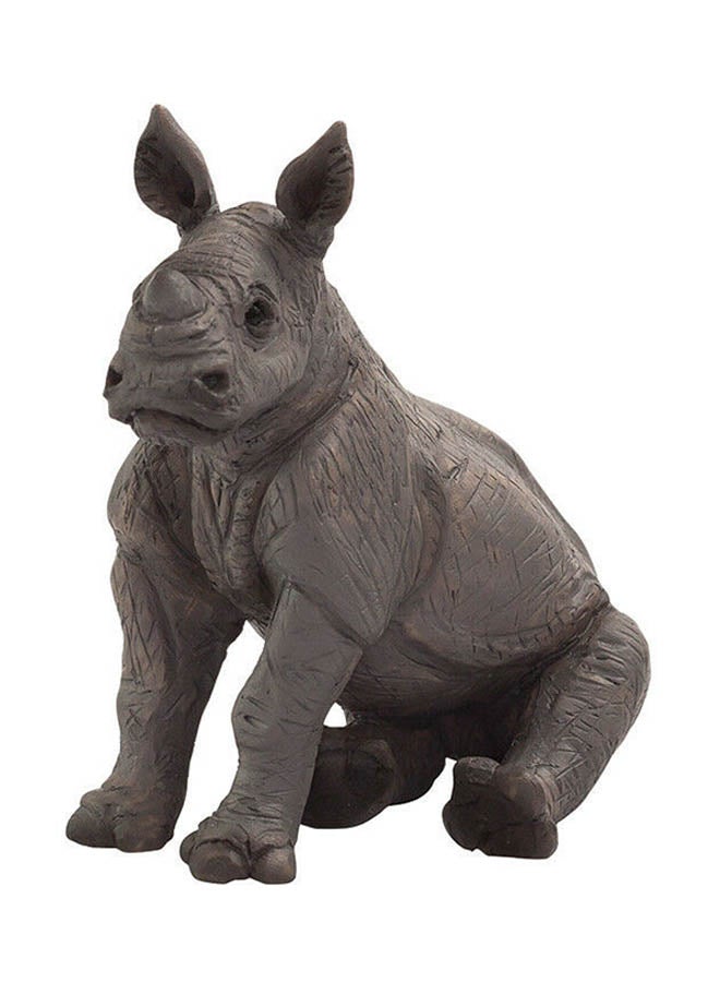Rhino Baby Sitting Animal Figure 5.5cm