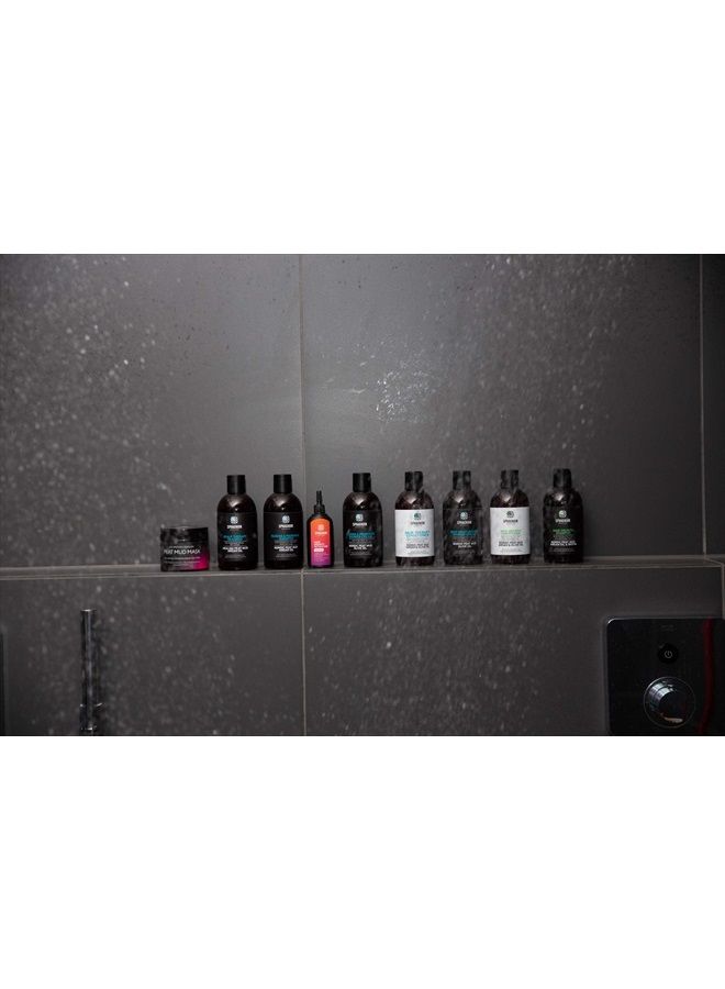 Psoriasis Shampoo and Conditioner Set - Peat Mud Therapy for Itchy Scalp with Argan and Olive Oil Treatment, No Coal Tar. For Both Men and Women. 2 x 8.45 fl. Oz