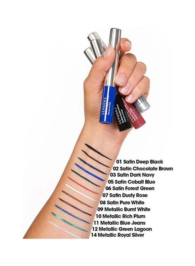 Intense Ink waterproof liquid eyeliner 05 - Satin Cobalt Blue