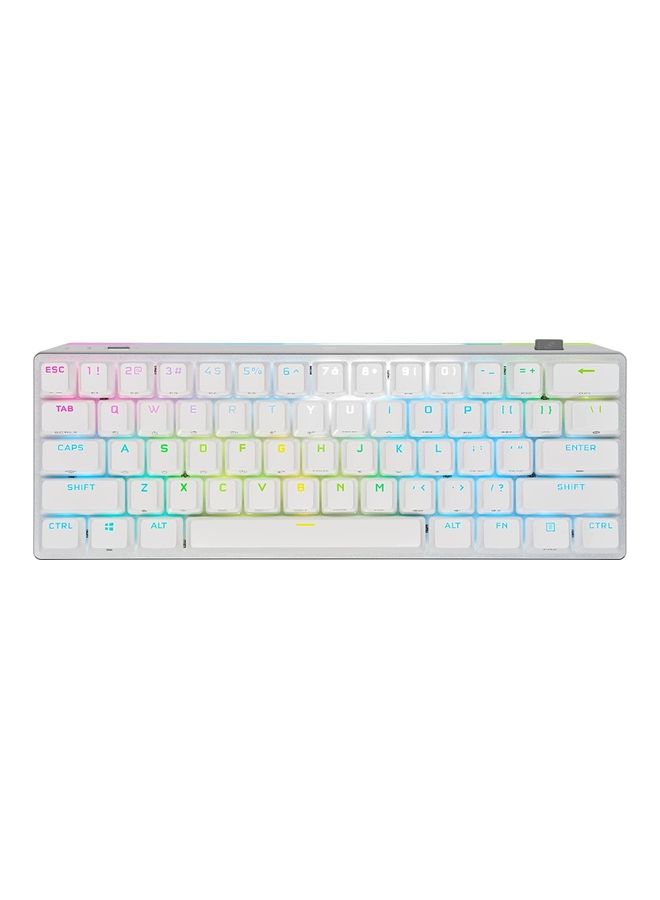 Corsair K70 PRO MINI WIRELESS RGB 60% Mechanical Gaming Keyboard-White