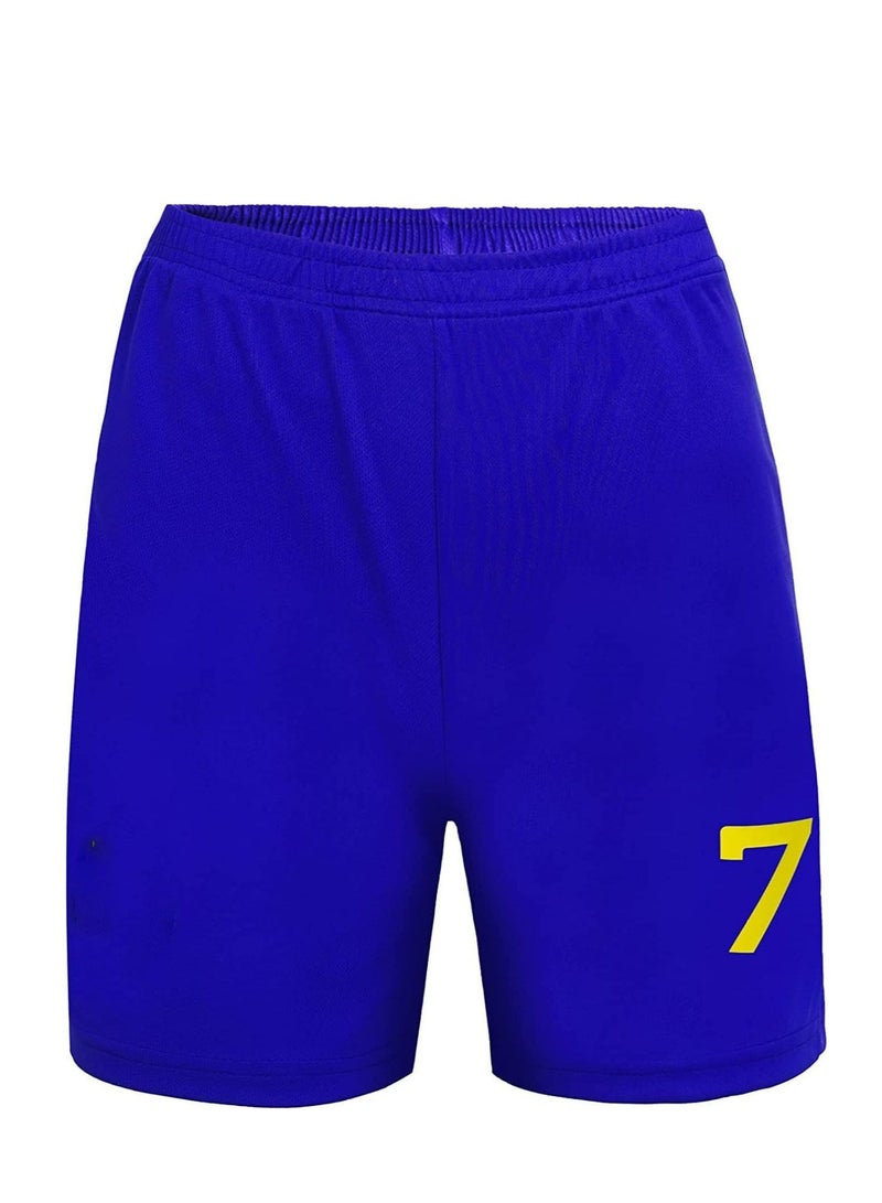 Ronaldo No #7 Nassr Riyadh Al Home Football Soccer Jersey/Shorts Socks Gift Set Youth Sizes