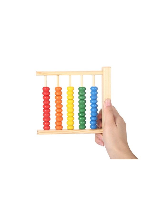 Miniature Counting Frame5 Rowslearning Mathematics Abacus