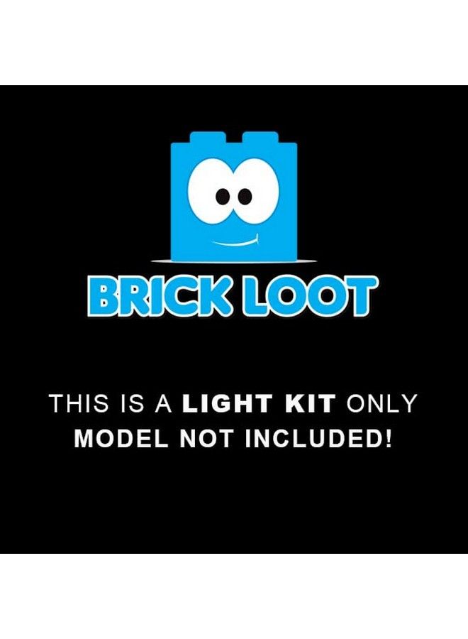 Deluxe Led Lighting Kit For Your Lego Ford Mustang Set 10265 (Lego Set Not Included)