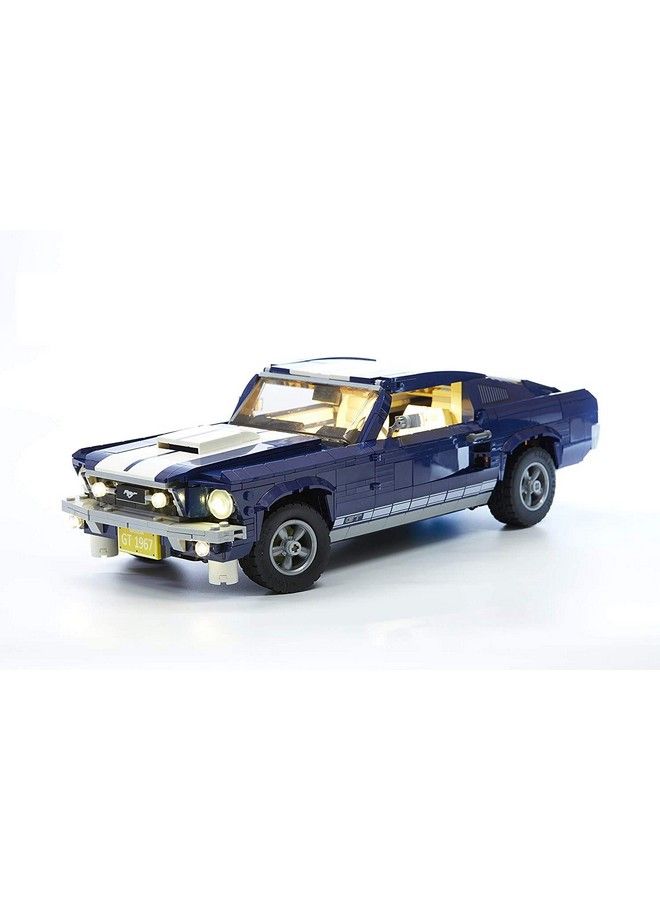 Deluxe Led Lighting Kit For Your Lego Ford Mustang Set 10265 (Lego Set Not Included)