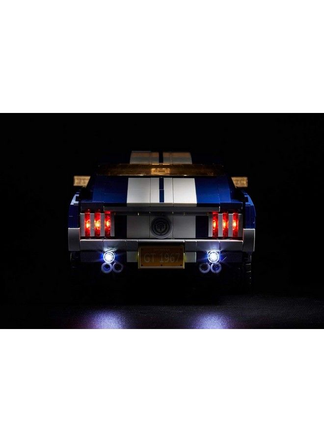 Deluxe Led Lighting Kit For Your Lego Ford Mustang Set 10265 (Lego Set Not Included)