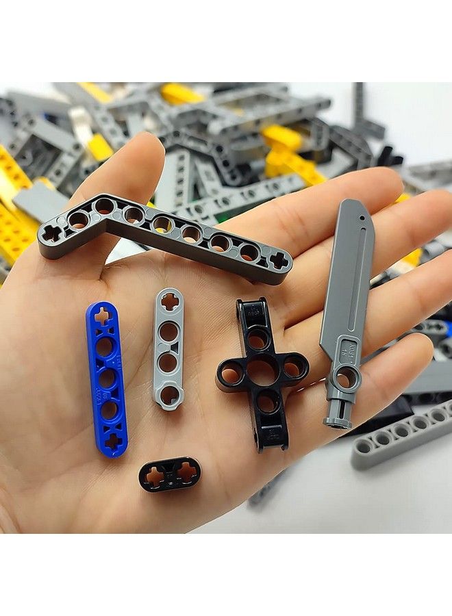 Technical Beam Set 266 Pieces Chassis Frame Liftarm Beam Parts Piece Axles Connector For Technic Car Stem Engineering Building Brick Compatible With Major Brand Toys