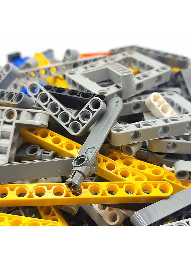 Technical Beam Set 266 Pieces Chassis Frame Liftarm Beam Parts Piece Axles Connector For Technic Car Stem Engineering Building Brick Compatible With Major Brand Toys