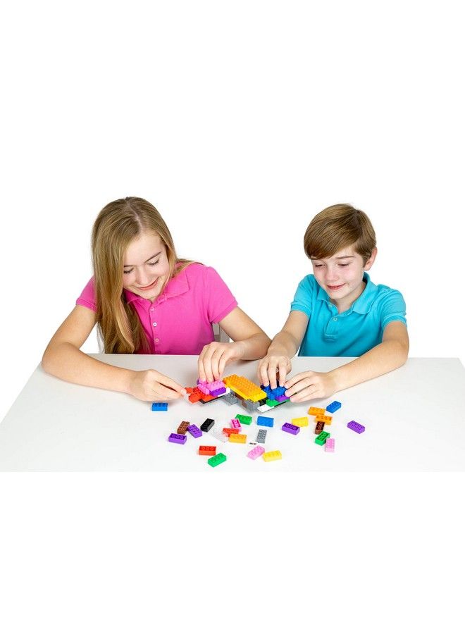 Toy Building Block 2X4 Blue Green Red And Yellow Classic Bricks Building Brick Creative Play Set For Kidbaby 96 Pc