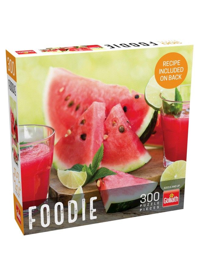 Foodie Puzzles: Watermelon Smoothie 300Piece Puzzle With A Finished Size Of 19.5
