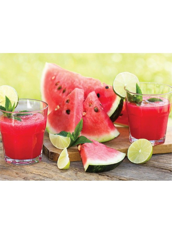 Foodie Puzzles: Watermelon Smoothie 300Piece Puzzle With A Finished Size Of 19.5