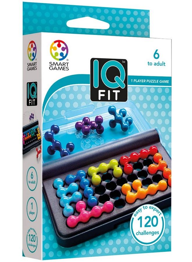 Iq Bundles 3D Series: Iq Puzzler Pro & Iq Fit 240 Challenges For Ages 6Adult