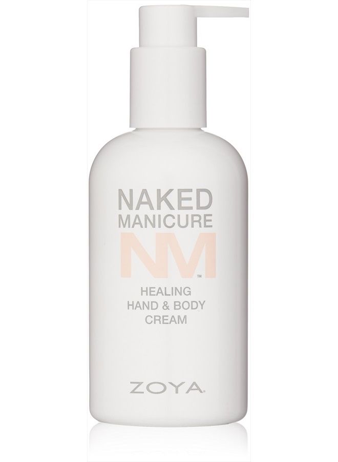 Naked Manicure Healing Dry Skin Hand and Body Cream, 8.5 Fl. oz.