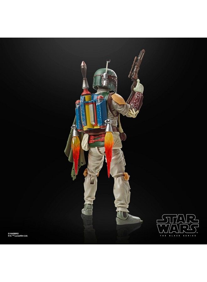 The Black Series Boba Fett 40Th Anniversary Return Of The Jedi 6Inch Collectible Action Figures Ages 4 And Up (F6855)