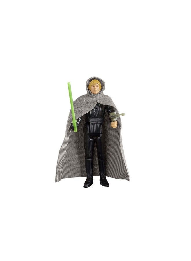 Retro Collection Luke Skywalker (Jedi Knight) Return Of The Jedi 3.75Inch Collectible Action Figures Ages 4 And Up (F7274)