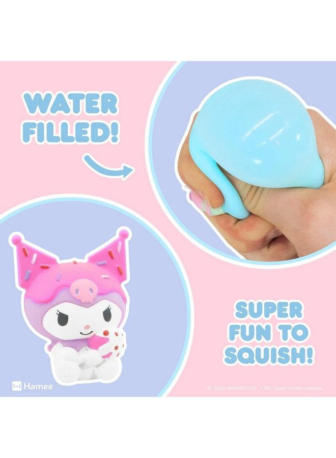 Sanrio Hello Kitty And Friends Cute Water Filled Surprise Capsule Squishy Toy [Series 2] [Birthday Gift Bag Party Favor Gift Basket Filler Stress Relief Toy] 2 Pc. (Mystery Blind Capsule)