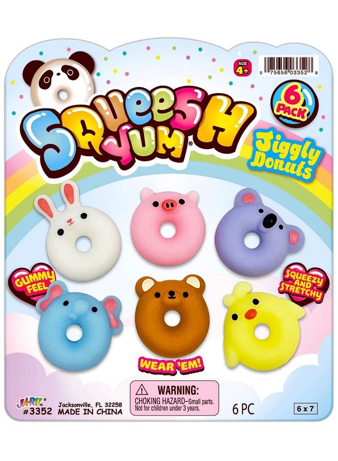 Mini Mochi Squishy Animals (1 Pack) Cute Jiggly Donut Squishies For Kids & Adults Boys & Girls. Stress Relief Fidget Gummy Toys. Bulk Party Favors Birthday Goodie Bags Class Prizes. 33521