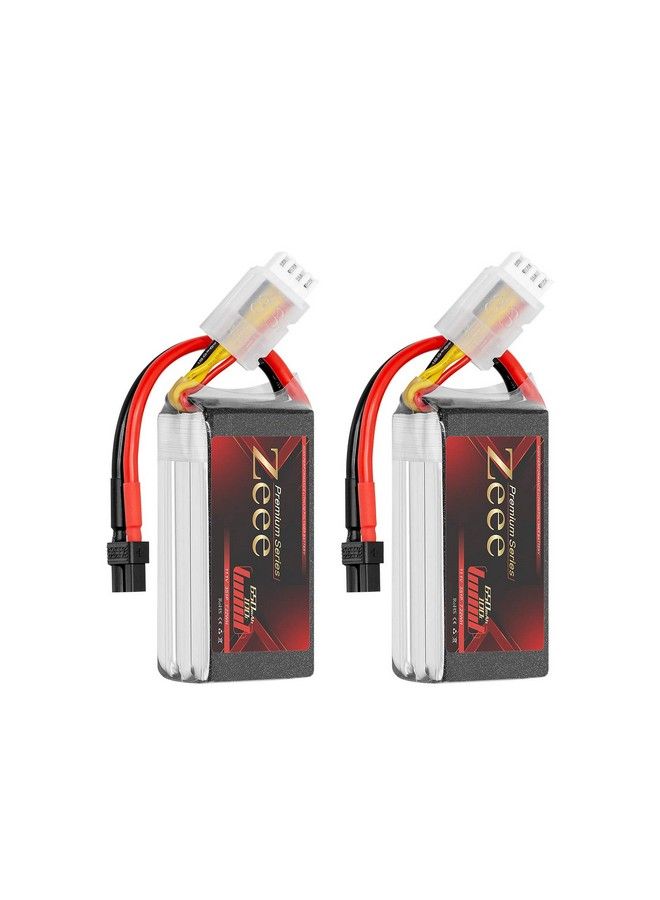 Premium Series 11.1V 3S Lipo Battery 100C 650Mah With Xt30 Plug For Fpv Racing Drone Quadcopter Helicopter Airplane Rc Boat Rc Car Rc Models(2 Pack)