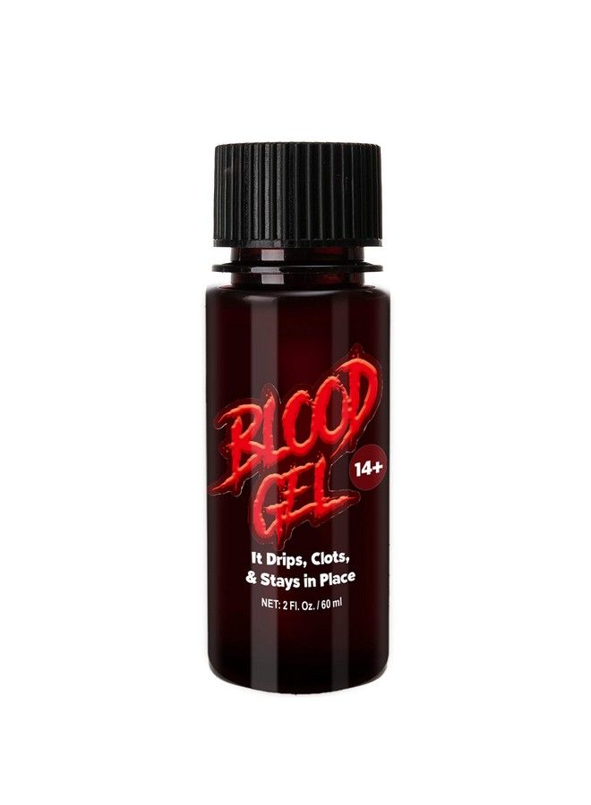 2 Oz Fake Halloween Vampire Blood Gel For Halloween Costume Zombie Vampire And Monster Makeup & Dress Up