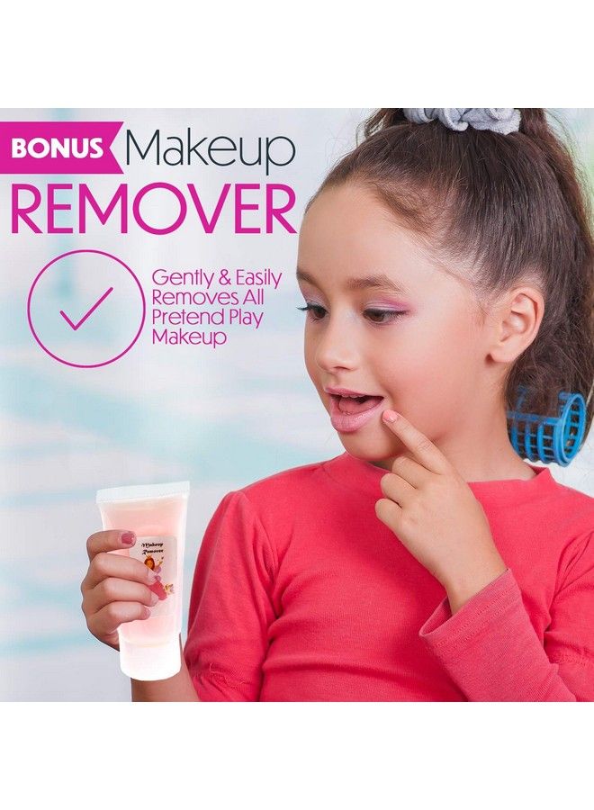 Kids Makeup Kit For Girl Kids Makeup With Remover Washable Non Toxic Pretend Makeup For Little Girl Princess Girls Toys Girls Birthday Gifts Age 3+ Year Old