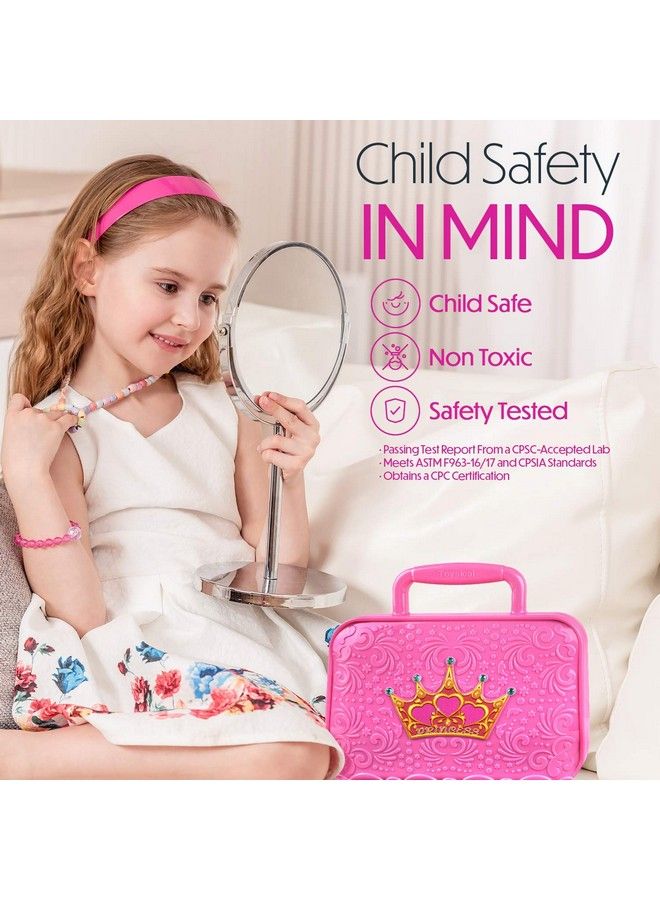 Kids Makeup Kit For Girl Kids Makeup With Remover Washable Non Toxic Pretend Makeup For Little Girl Princess Girls Toys Girls Birthday Gifts Age 3+ Year Old