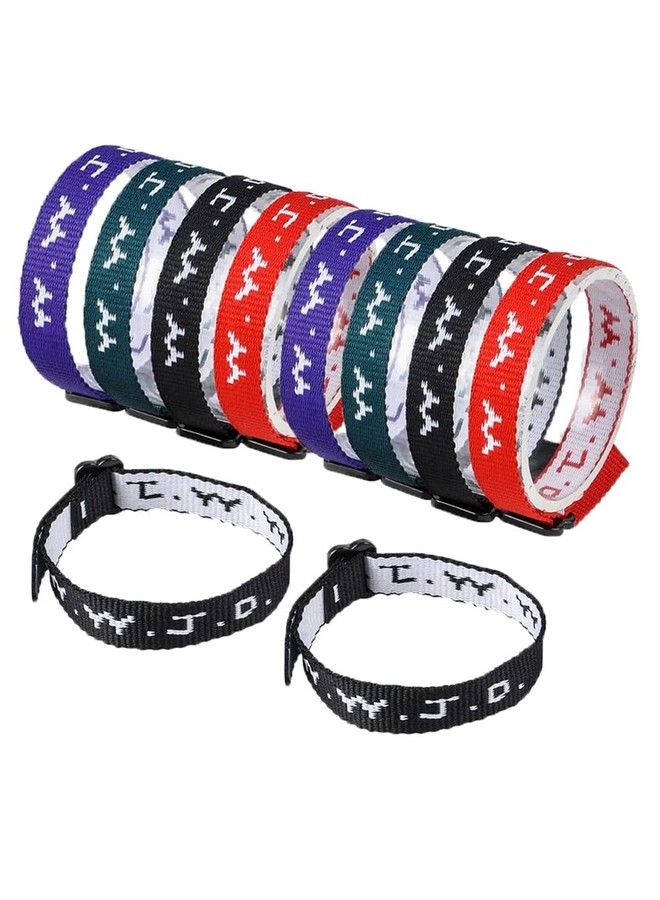 W.W.J.D. Webbing Bracelets Pack Of 24 What Would Jesus Do Wrist Band Universal Size Wwjd Bands Four Assorted Colors Religious Party Favors For Boys And Girls