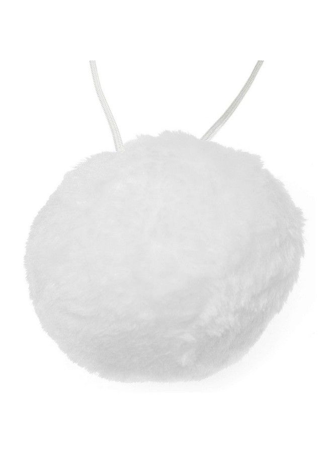 Bunny Rabbit Tail Accessory White Pom Pom Costume Accessories Bunny Tail For Pretend Play