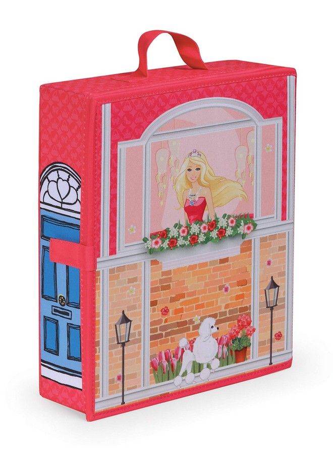 Home & Go Dollhouse Playset Travel & Storage Case With Popup Bed For 12 Inch Fashion Dolls