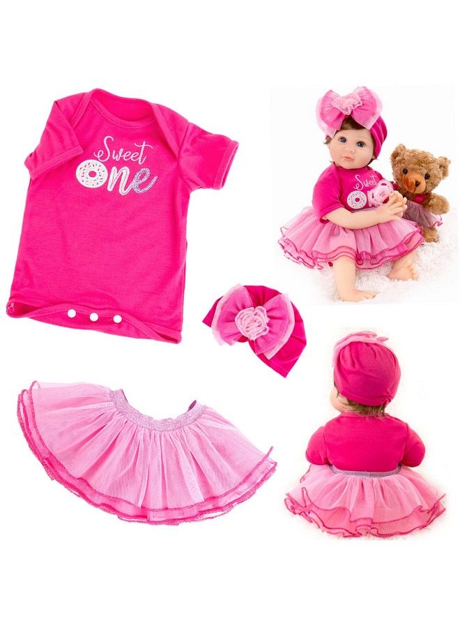 Reborn Baby Doll Clothes Outfit Accessories Set For 2024 Inch Realistic Newborn Toy Dolls