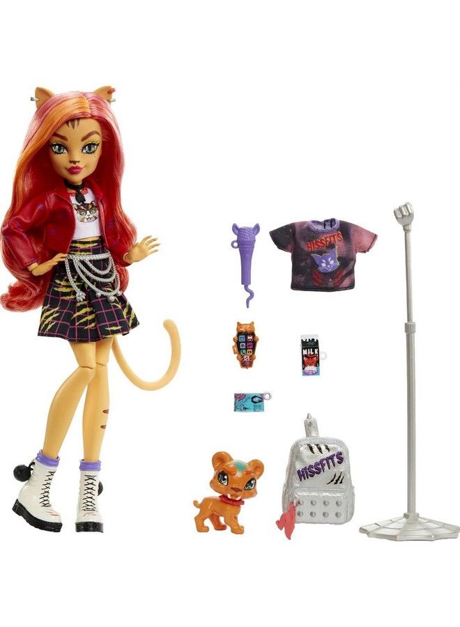 Cat Toralei Stripe Collectible Doll With Pet And Accessories Sweet Fangs G3 Reboot