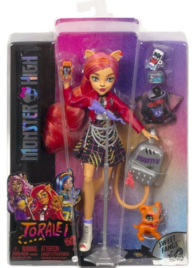 Cat Toralei Stripe Collectible Doll With Pet And Accessories Sweet Fangs G3 Reboot