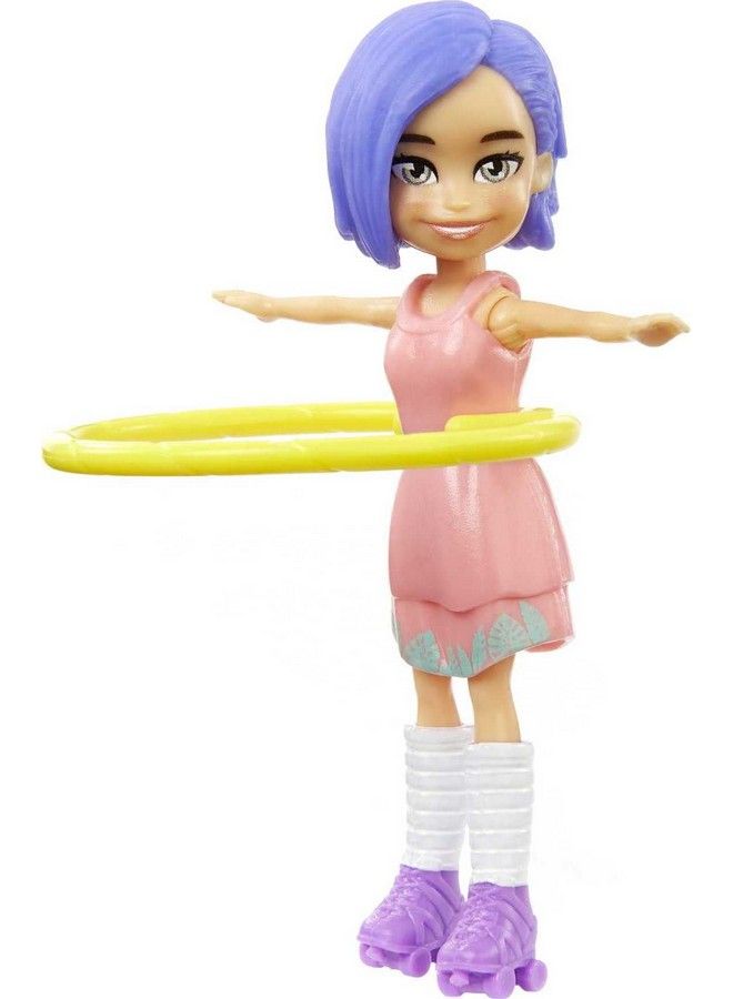 Travel Toy Playset With Four (3Inch) Dolls And 50+ Fashion Accessories Splashinstyle Fashion Pack