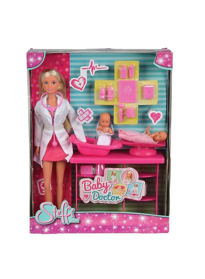 Toys: Steffi Love Baby Doctor Playset Includes A Baby Scale Baby Bath And Observation Table Promotes Pretend Play For Ages 3 And Up