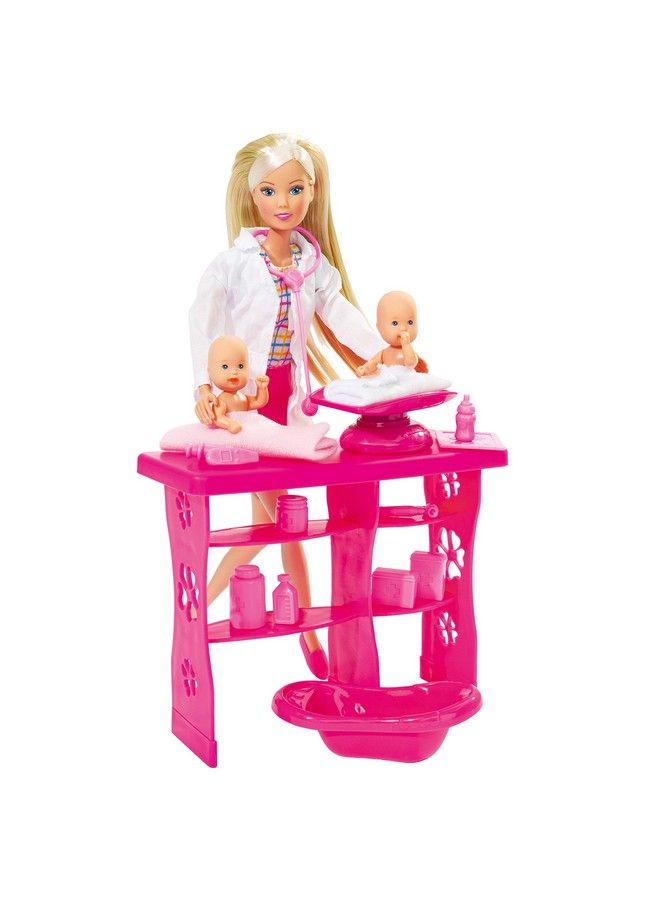 Toys: Steffi Love Baby Doctor Playset Includes A Baby Scale Baby Bath And Observation Table Promotes Pretend Play For Ages 3 And Up