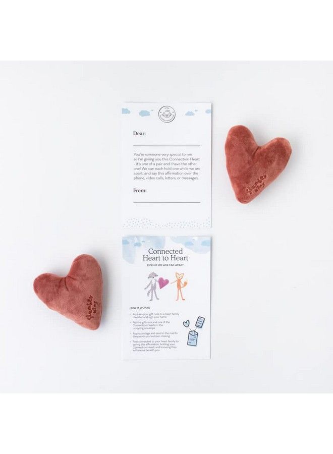 Connected Heart To Heart Plush & Board Book Set Supports Family Bonding Therapy Social Emotional Learning Gifts For Babies & Toddlers Ages 0+