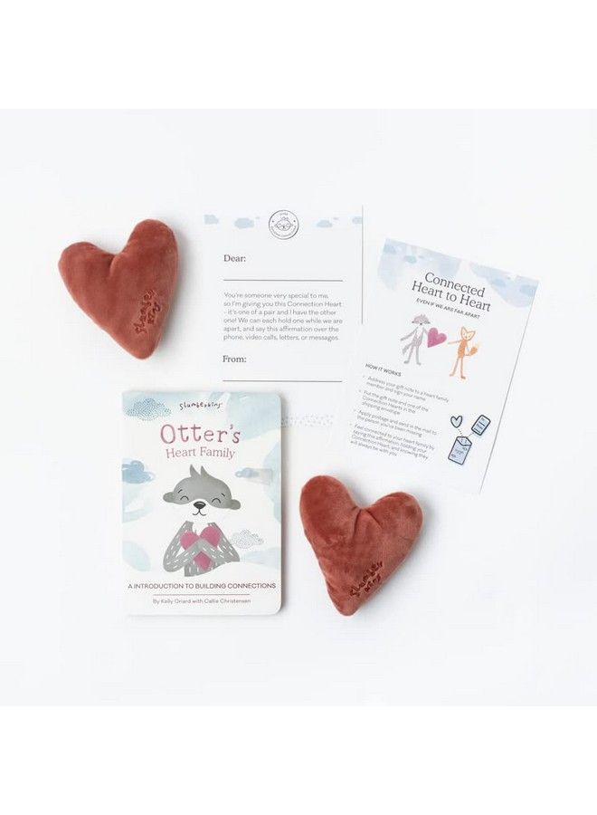 Connected Heart To Heart Plush & Board Book Set Supports Family Bonding Therapy Social Emotional Learning Gifts For Babies & Toddlers Ages 0+
