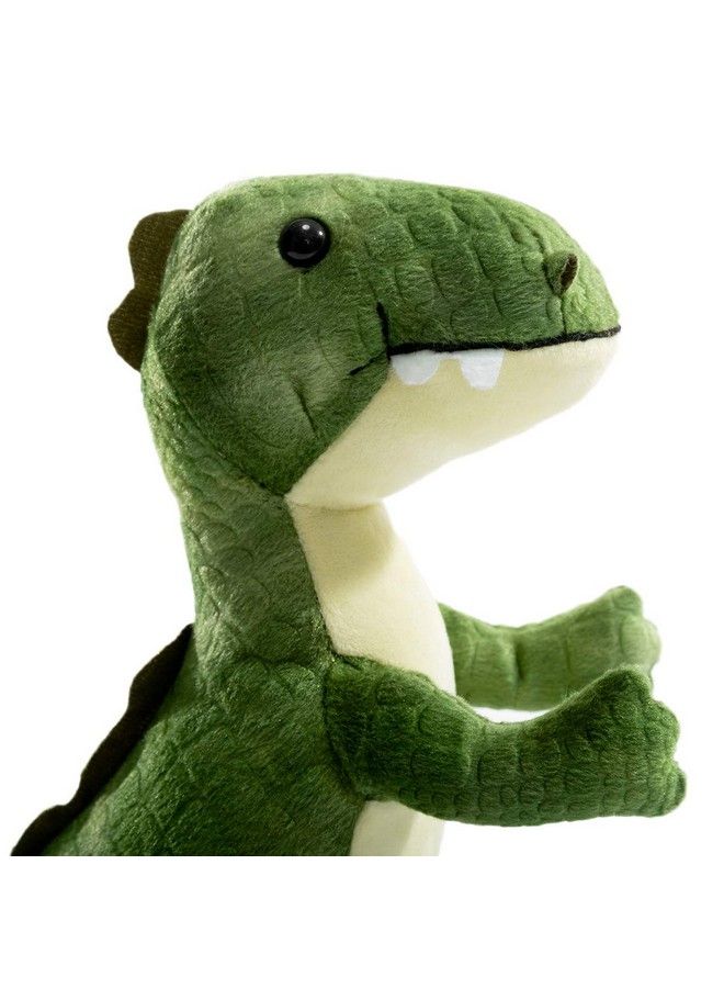 Plush Trex Dinosaur Baby Stuffed Animal Toy Kids Gift Green 10