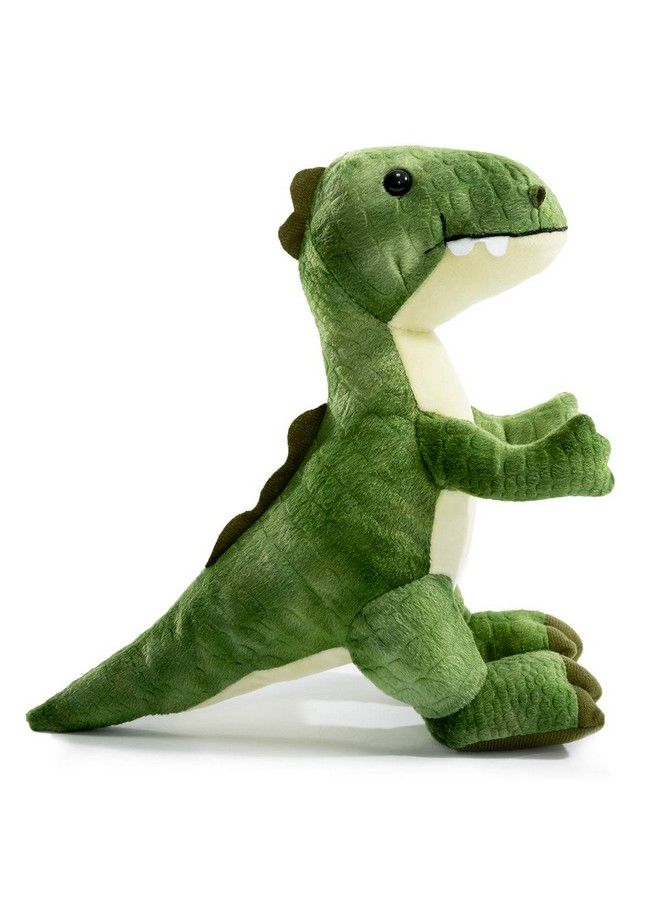 Plush Trex Dinosaur Baby Stuffed Animal Toy Kids Gift Green 10