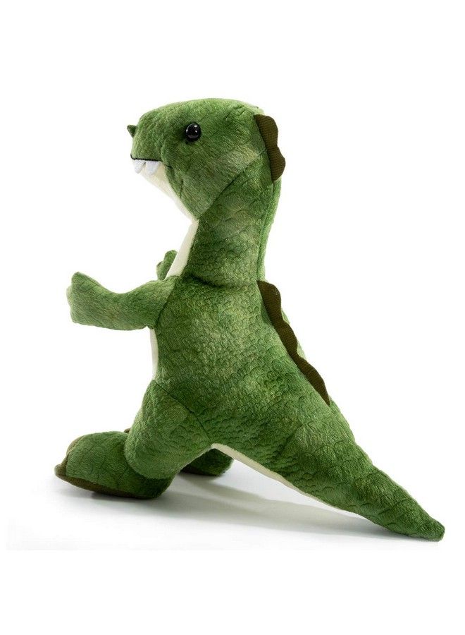 Plush Trex Dinosaur Baby Stuffed Animal Toy Kids Gift Green 10