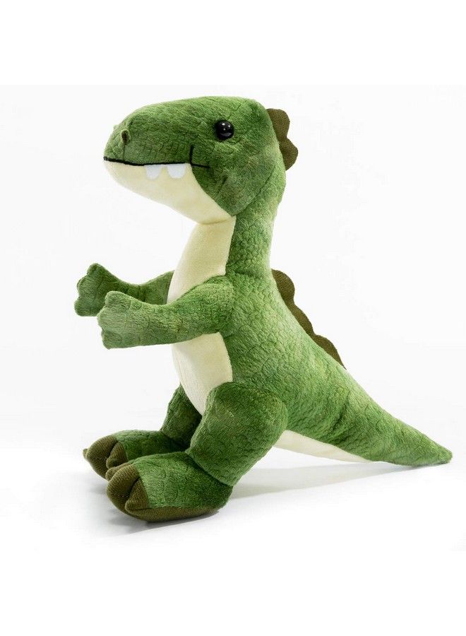 Plush Trex Dinosaur Baby Stuffed Animal Toy Kids Gift Green 10