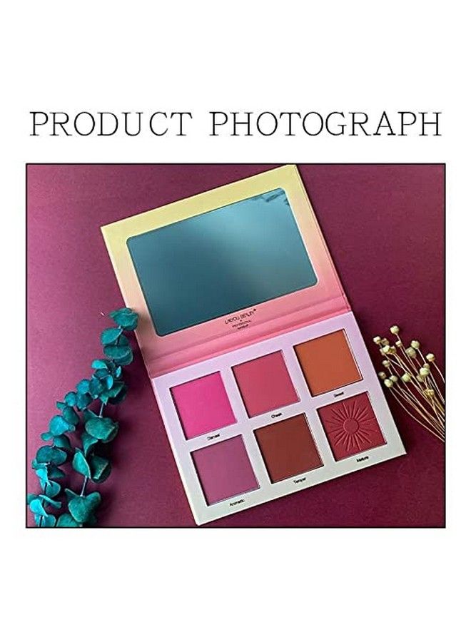 Professional Cosmetics 6 Color Touch Blush Palette 20G For Girls And Women