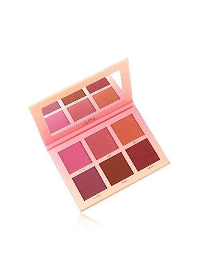 Professional Cosmetics 6 Color Touch Blush Palette 20G For Girls And Women