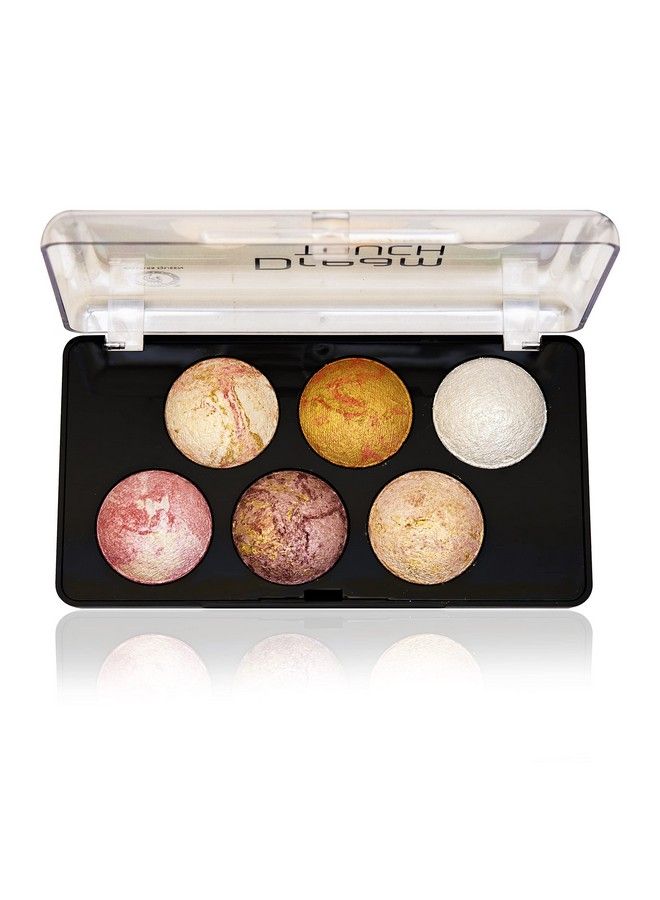 Dream Touch Blush Matte Finish Multi Color Palette Fine Pressed Powder Long Lastingblends Easily (02)