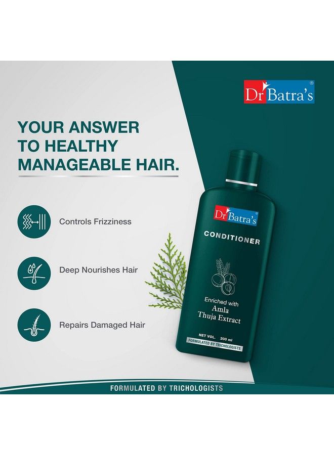 Hair Vitalizing Serum 125 Ml Hair Fall Control Shampoo 500 Ml Hair Oil 200 Ml And Conditioner 200 Ml